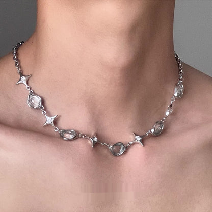 Collar punk de moda para hombres y mujeres