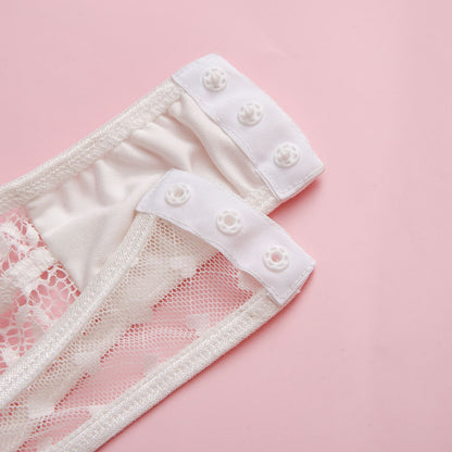 Sexy Sexy Dessous mit Stahlring-Spitzenoverall