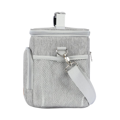 Lonchera portátil impermeable y aislante del calor con película de aluminio