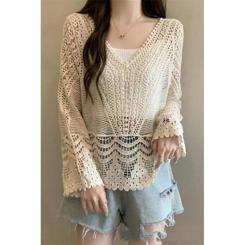 Idle Style Thin Knitwear For Women Autumn