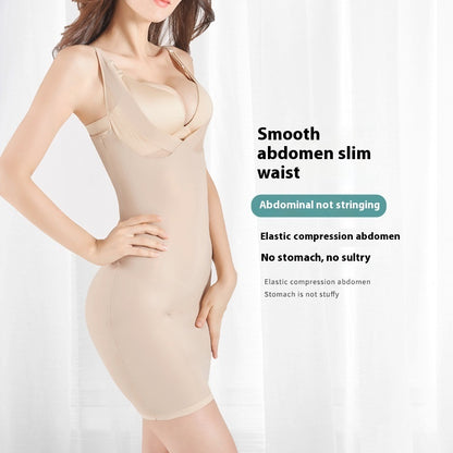 Faja moldeadora de una pieza minimalista para mujer con fruncido y accesorios para el pecho