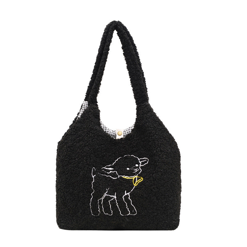 Lamb Bags Winter-Umhängetasche