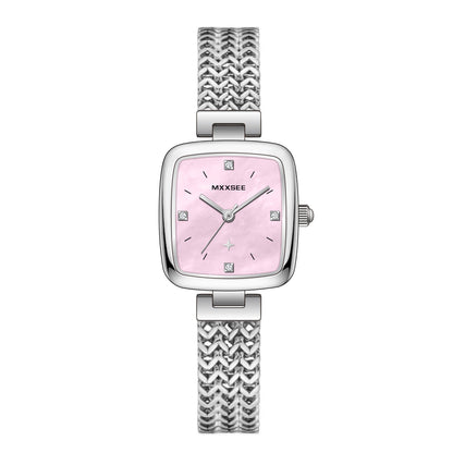 Damen Starry Retro Exquisite Square Uhr