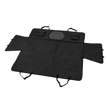 Nueva alfombrilla para mascotas para vehículo, resistente al agua y a la suciedad, trasera universal