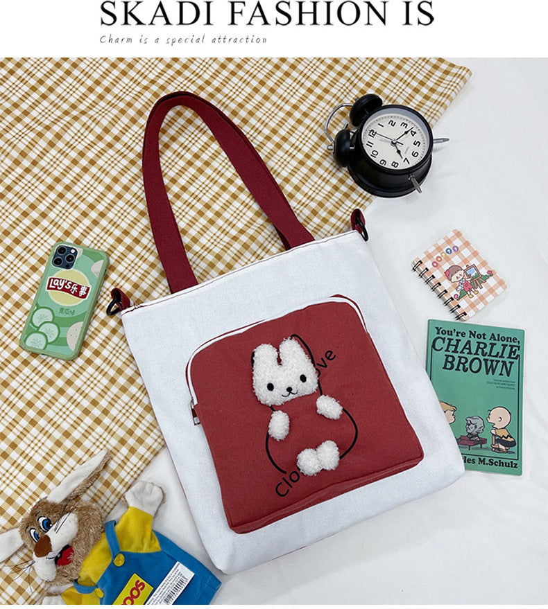 K-Play Canvas Shoulder Bag