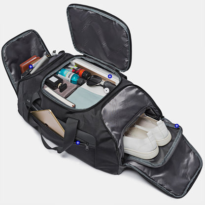 Rucksack-Reisetasche mit mehreren Fächern 
