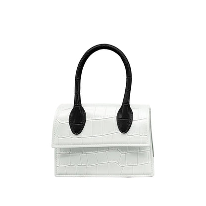 Vibrant Crocodile Pattern Jelly Mini Purse - BAGMODA