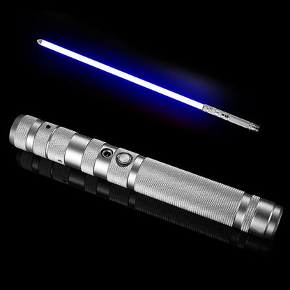 Espada láser de sable de luz de metal RGB, juguetes, sable de luz, barra de luz, regalos para niños