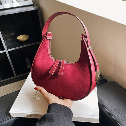 Bolsos de mano franceses de alta calidad, de estilo mate, para mujer.