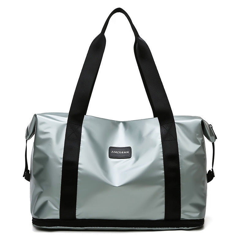 New Single-layer Expandable Trolley Travel Handbag