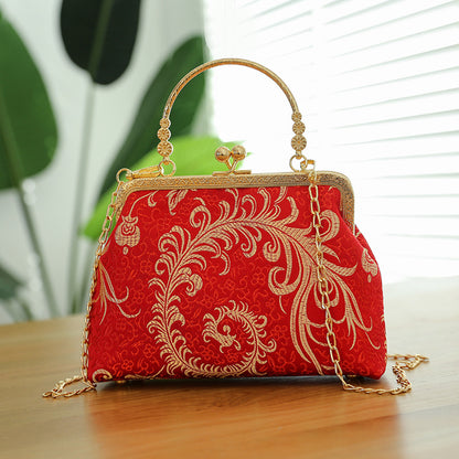 Chinesische Stickerei Cheongsam Taschen