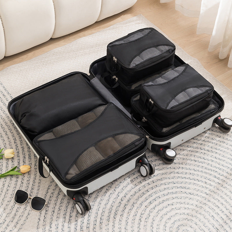 Travel Compressed Storage Set Luggage Organizing Folders Large Capacity Travel Business Trip Storage Bag