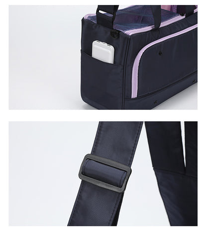 Bolso bandolera cálido de gran capacidad para mascotas