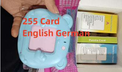 Karte Frühe Bildung Kinder Aufklärung Englisch Lernen Maschine