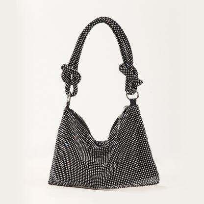 Abendtasche mit Diamantbesatz