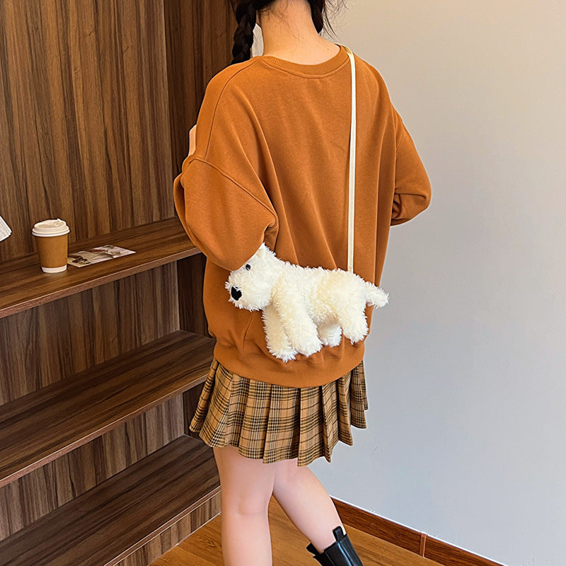 Cute Puppy Plush Bag