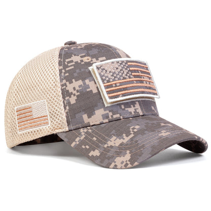 Sonnenschutz Sport Klettverschluss Outdoor Militär Fans Herren Camouflage Hut