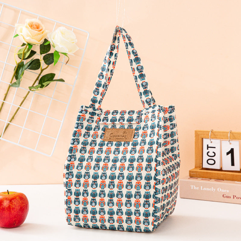 Korean Style Portable Ice Bag Lunch Bag Insulation Outdoor