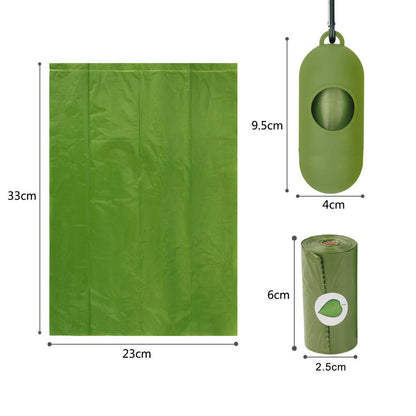 Bolsas para excrementos de perro, extra gruesas y resistentes, a prueba de fugas.