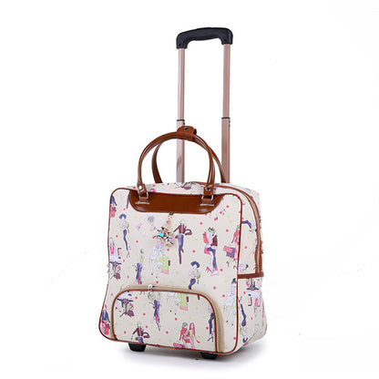 Estuche de viaje con ruedas de PU