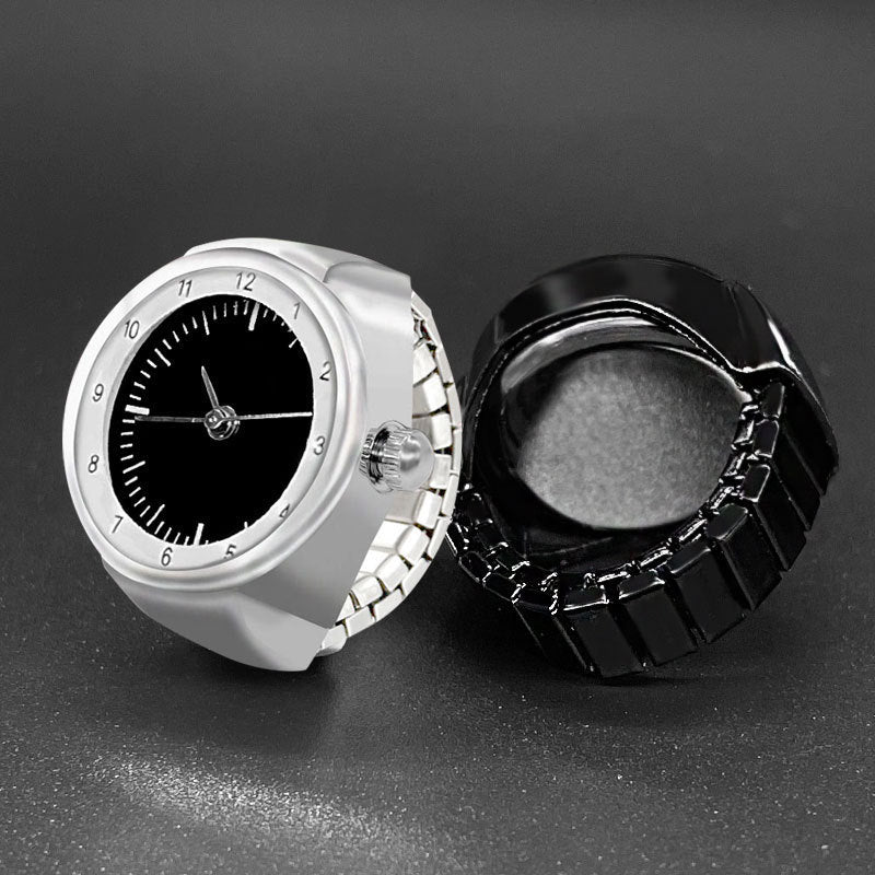 Ring Watch Walking Time Male And Female Students
