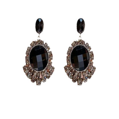 Pendientes elegantes y salvajes con personalidad de moda para mujer