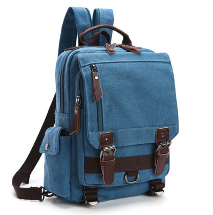 Mochila de viaje de lona de moda para exteriores