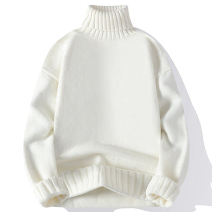 Turtleneck Sweater Men's Fashion Korean Slim Fit