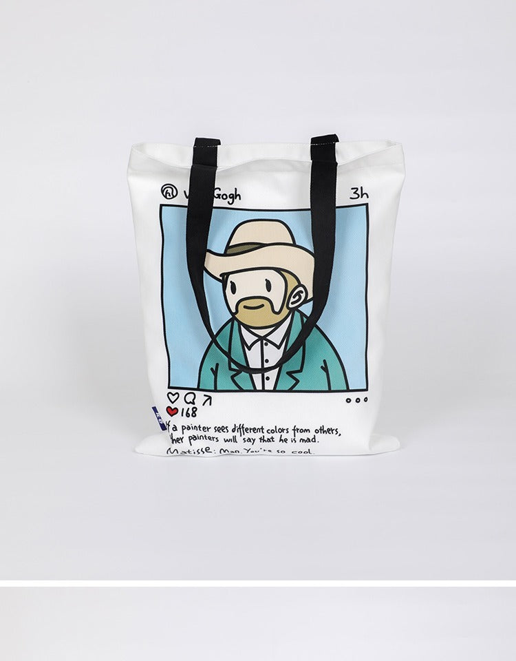Illustration Ins Style Cute Canvas Bag