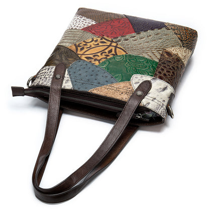 Bolso bandolera de piel auténtica para ordenador