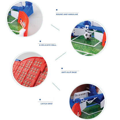 Juego de mesa de fútbol en miniatura para niños, juego de mesa portátil para deportes al aire libre, educativo, pelota de juego
