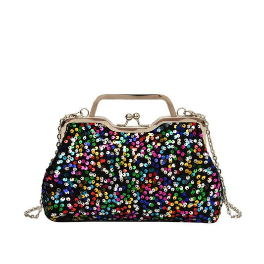 Trendy Sequin Evening Bag