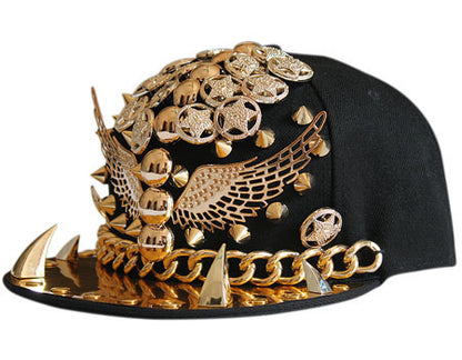 Magic Claw Leopard Head Multi-Niet Nähen Hip Hop
