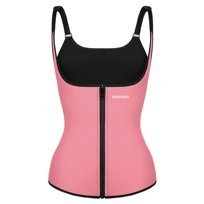 Burvogue Taillentrainer Korsett Unterbrust Shapewear Latex Body