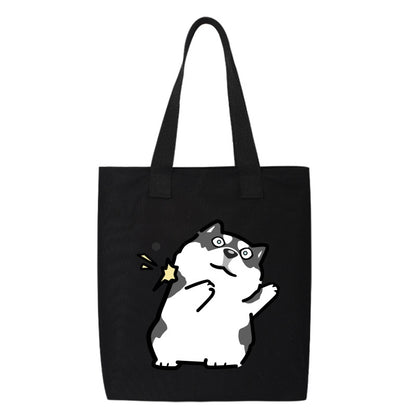 Shiba Inu Male And Female Shoulder Bag Canvas Large Capacity