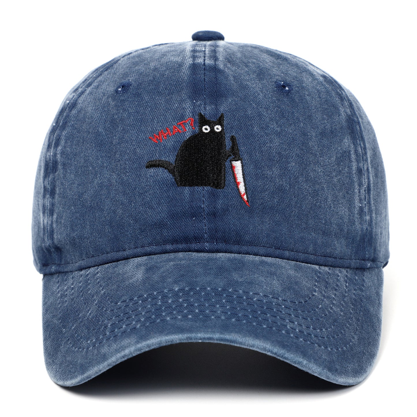 Cotton Worn Looking Washed-out Baseball Cap