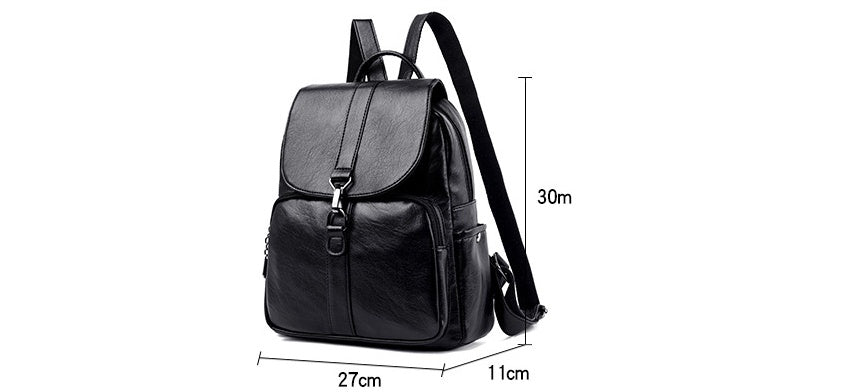 Sheepskin Leather Backpack