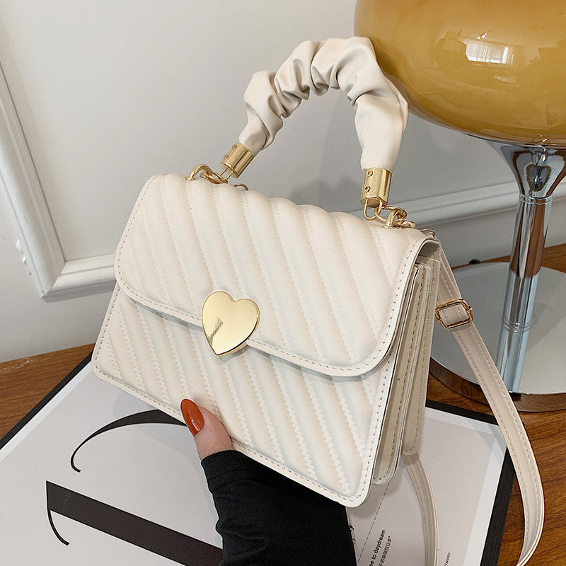 Rhombus Pattern Mini Shoulder Bag
