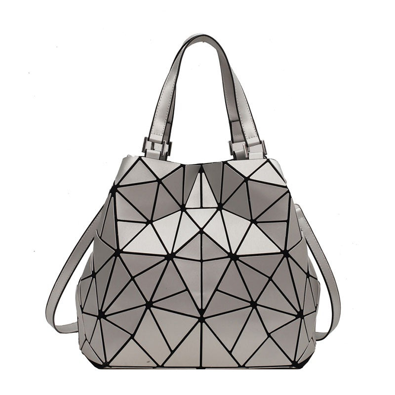 Geometric Rhombus Tote
