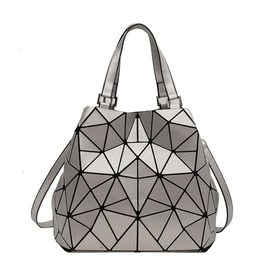 Geometric Rhombus Tote