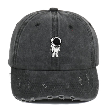 Spaceman verwaschene Vintage Distressed Baseball Cap