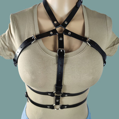 Arnés de bondage BDSM para mujer, lencería erótica, conjunto de arnés