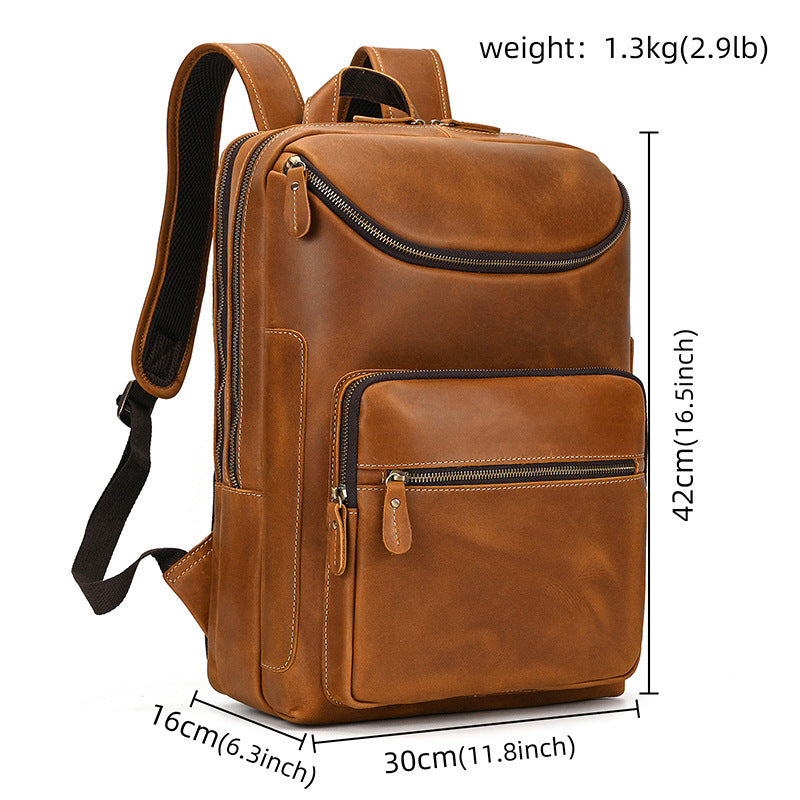 Heritage Voyager Cowhide Backpack