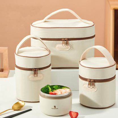 Einfache Lunchbox-Tasche aus Aluminiumfolie, tragbare Kältekonservierung