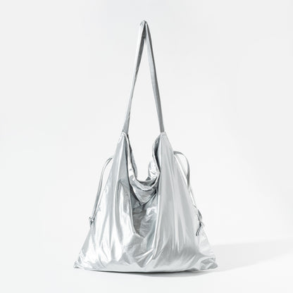 Bolso de hombro de ocio de papel de aluminio