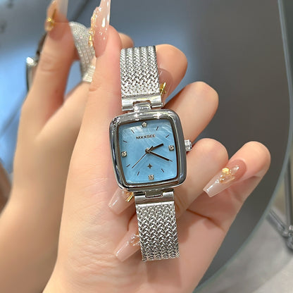 Damen Starry Retro Exquisite Square Uhr
