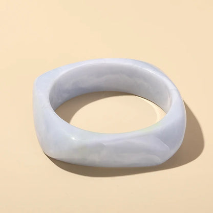 Pulseras de diseño moderno con dijes para mujer, brazaletes indios geométricos grandes de lujo para niñas, joyería colorida de moda.