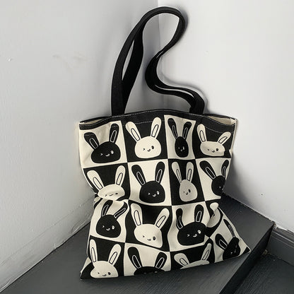 Süße Kaninchen Canvas Tasche