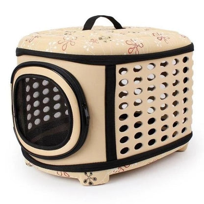 Bolsa de EVA para mascotas, bolsa portátil para exteriores, bolsa plegable para gatos