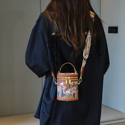 Bolso de mujer con diseño de oso de dibujos animados